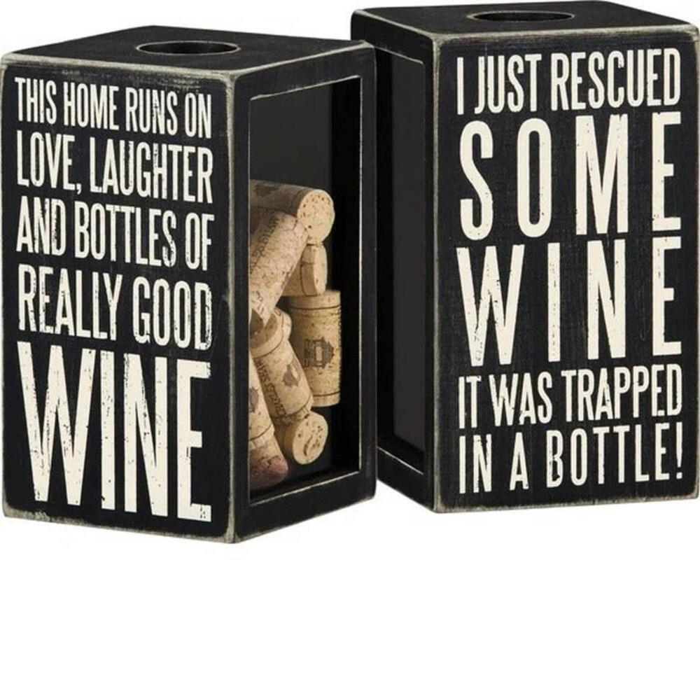 Primitives by Kathy Cork Holder - Bottle Of Really Good‎ Wine